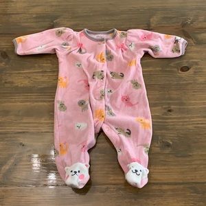 Carter’s Child of Mine footie sleeper. Size 0-3